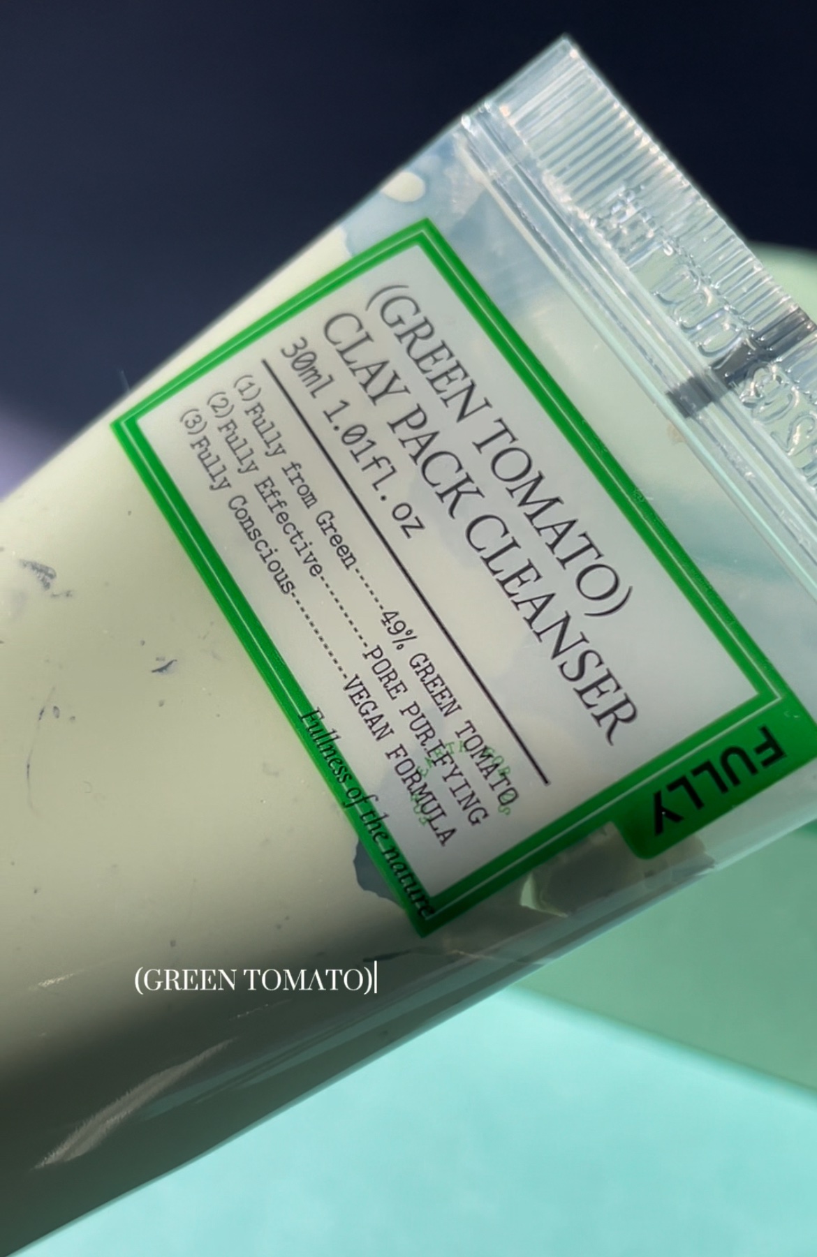 グリーントマトクレイマスククレンザー/FULLY/洗い流すパック・マスクを使ったクチコミ（2枚目）