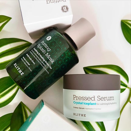 Patting Splash Mask Soothing & Heeling Green tea/BLITHE/その他洗顔料を使ったクチコミ(8枚目)