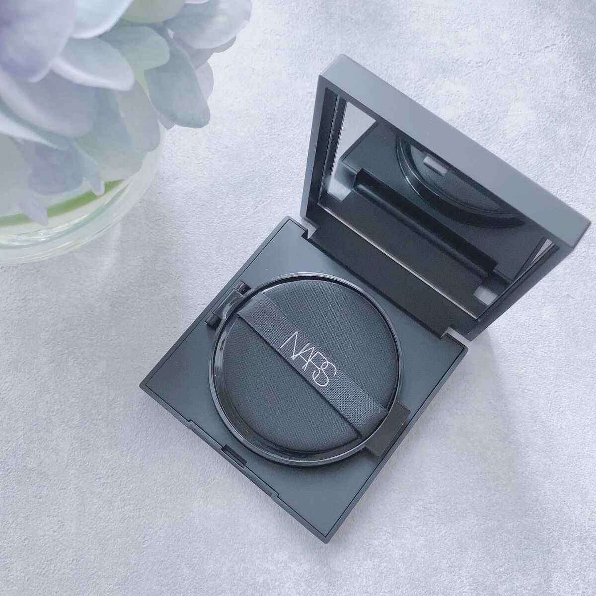 ナチュラルラディアント ロングウェア クッションファンデーション 5880/NARS/クッションファンデーションを使ったクチコミ（3枚目）