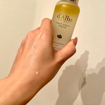 ダルバ ホワイトトリュフバイタルスプレーセラム/ダルバ/ミスト状化粧水を使ったクチコミ(5枚目)