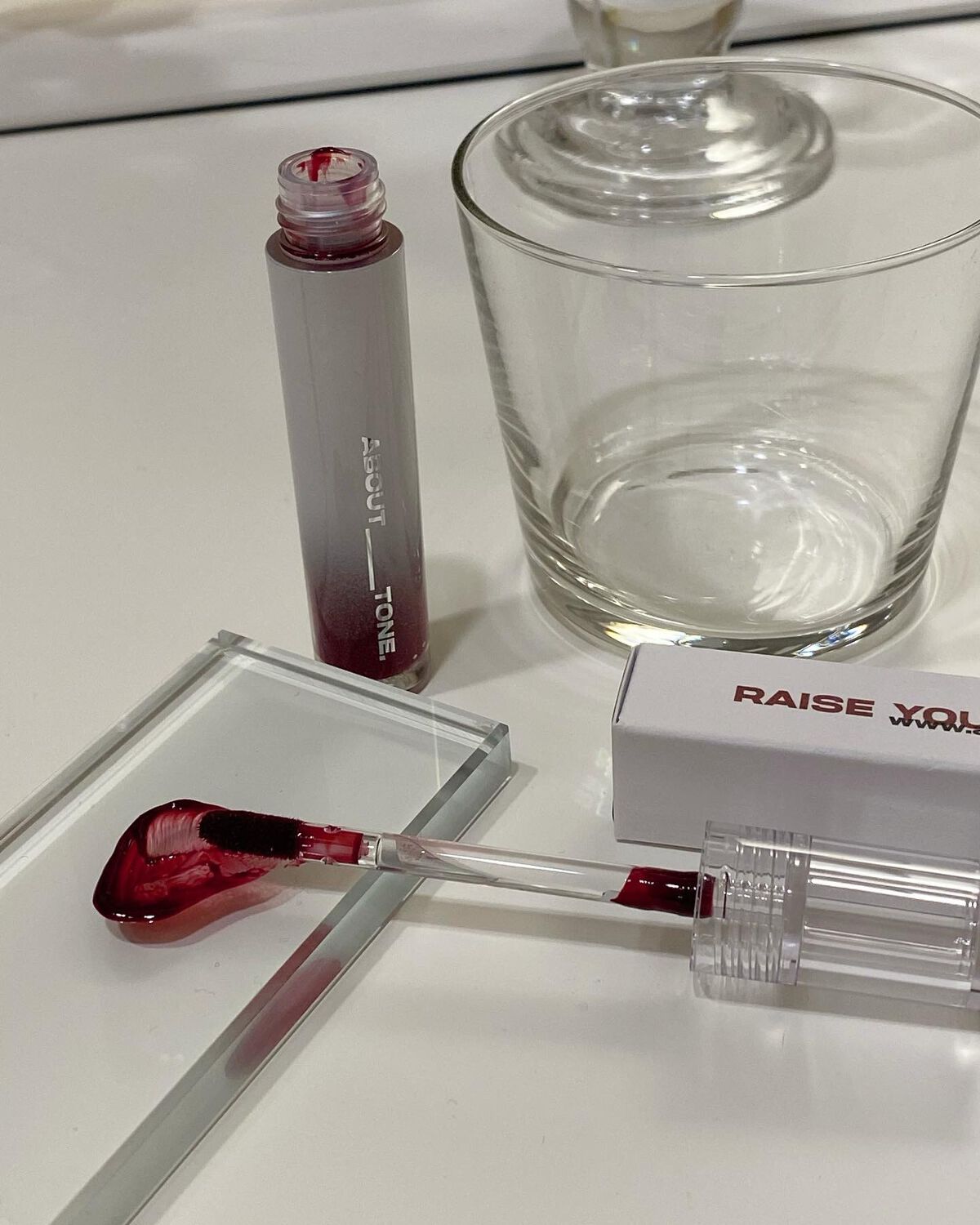 GO CRAZY DEWY LIPS/ABOUT TONE/リップグロスを使ったクチコミ(3枚目)