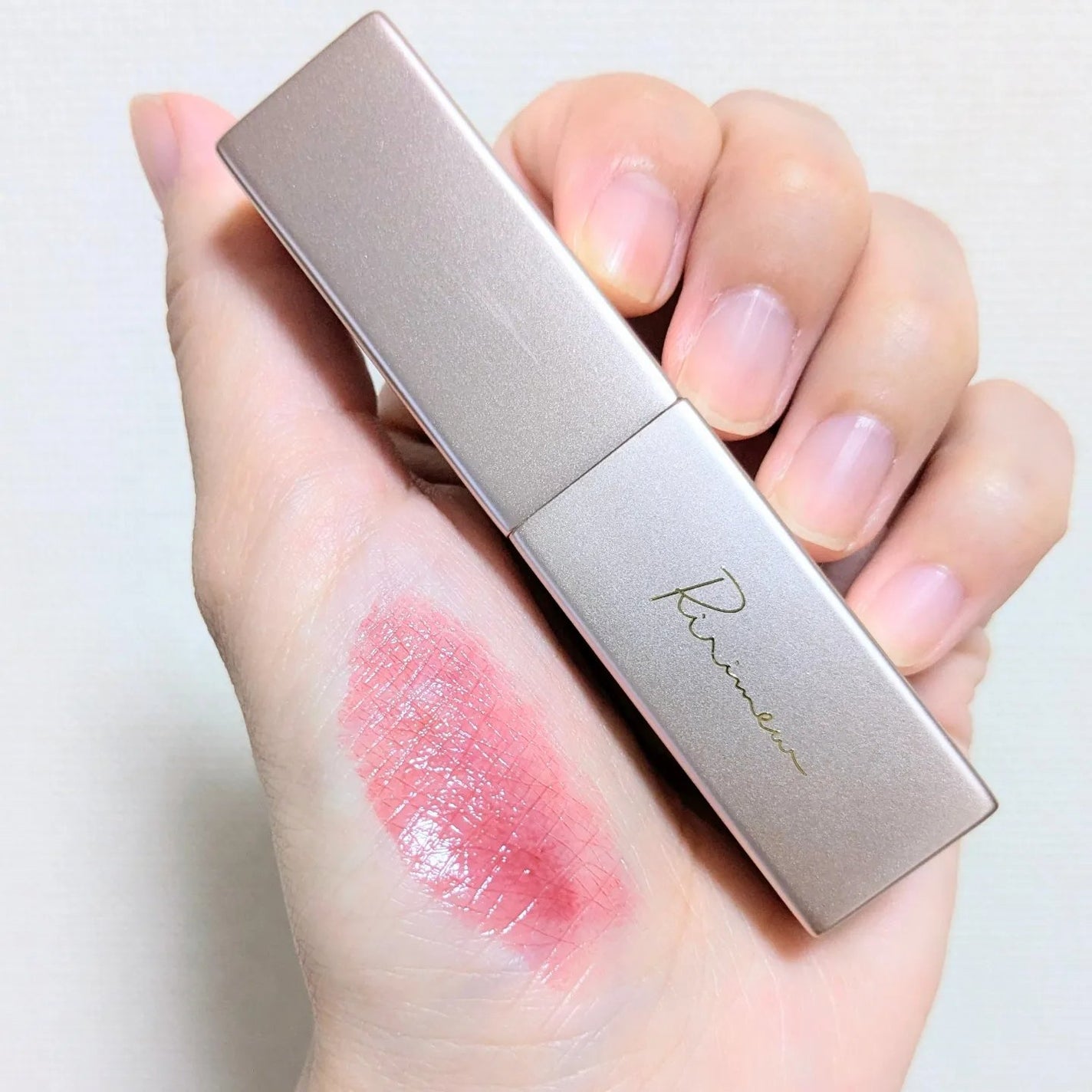 リリミュウ バタールージュ/Ririmew/口紅を使ったクチコミ(3枚目)