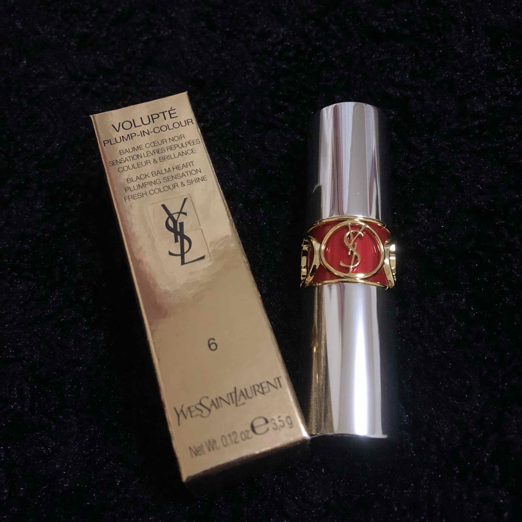 ヴォリュプテ プランプインカラー/YVES SAINT LAURENT BEAUTE/口紅を使ったクチコミ(1枚目)