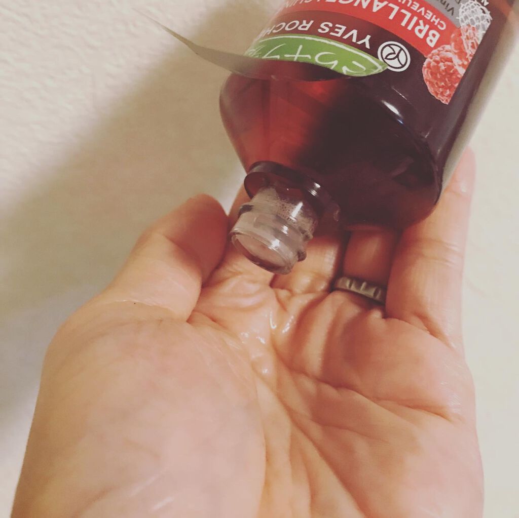 リンシングビネガー シルキーシャイン さらキララズベリー/イヴ・ロシェ/洗い流すヘアトリートメントを使ったクチコミ（3枚目）