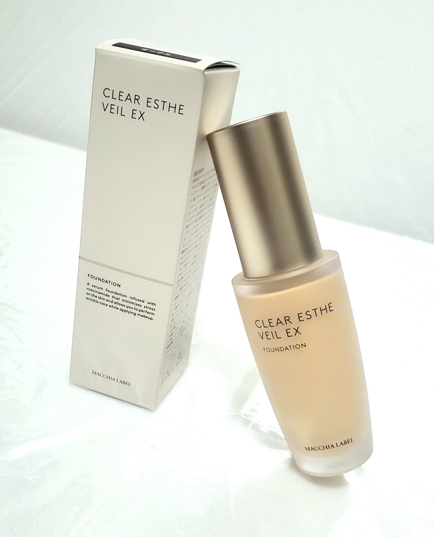 薬用クリアエステヴェールEX/Macchia Label/リキッドファンデーションを使ったクチコミ(1枚目)