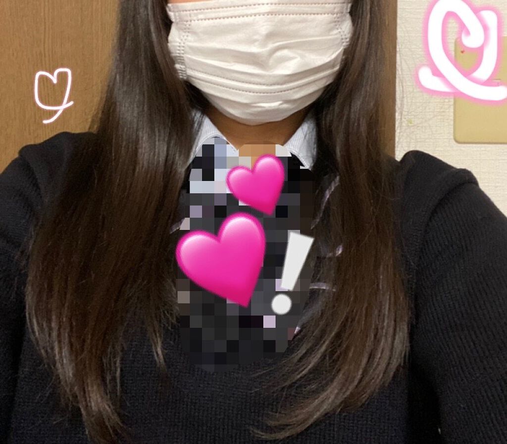 みやび on LIPS 「縮毛矯正♡𓈒𓂂⋆͛📢⋆生まれて初めて!縮毛矯正をかけました!な..」(2枚目)