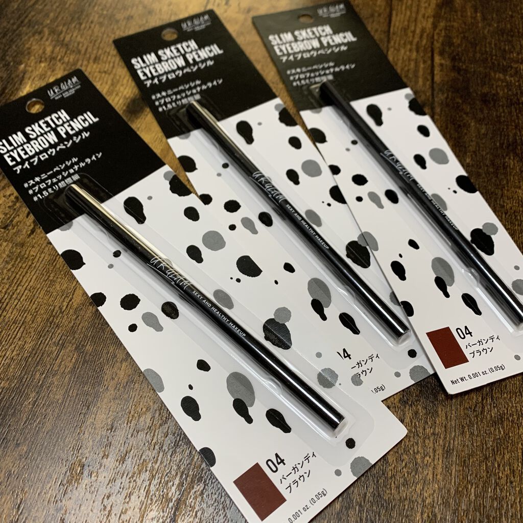 スリムスケッチアイブロウペンシル/U R GLAM/アイブロウペンシルを使ったクチコミ（1枚目）