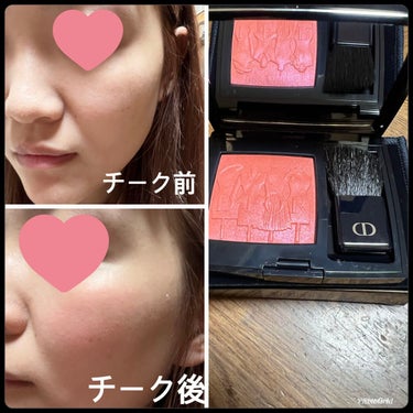 【旧】ディオールスキン ルージュ ブラッシュ 365 トーキョー シック/Dior/パウダーチークを使ったクチコミ（2枚目）