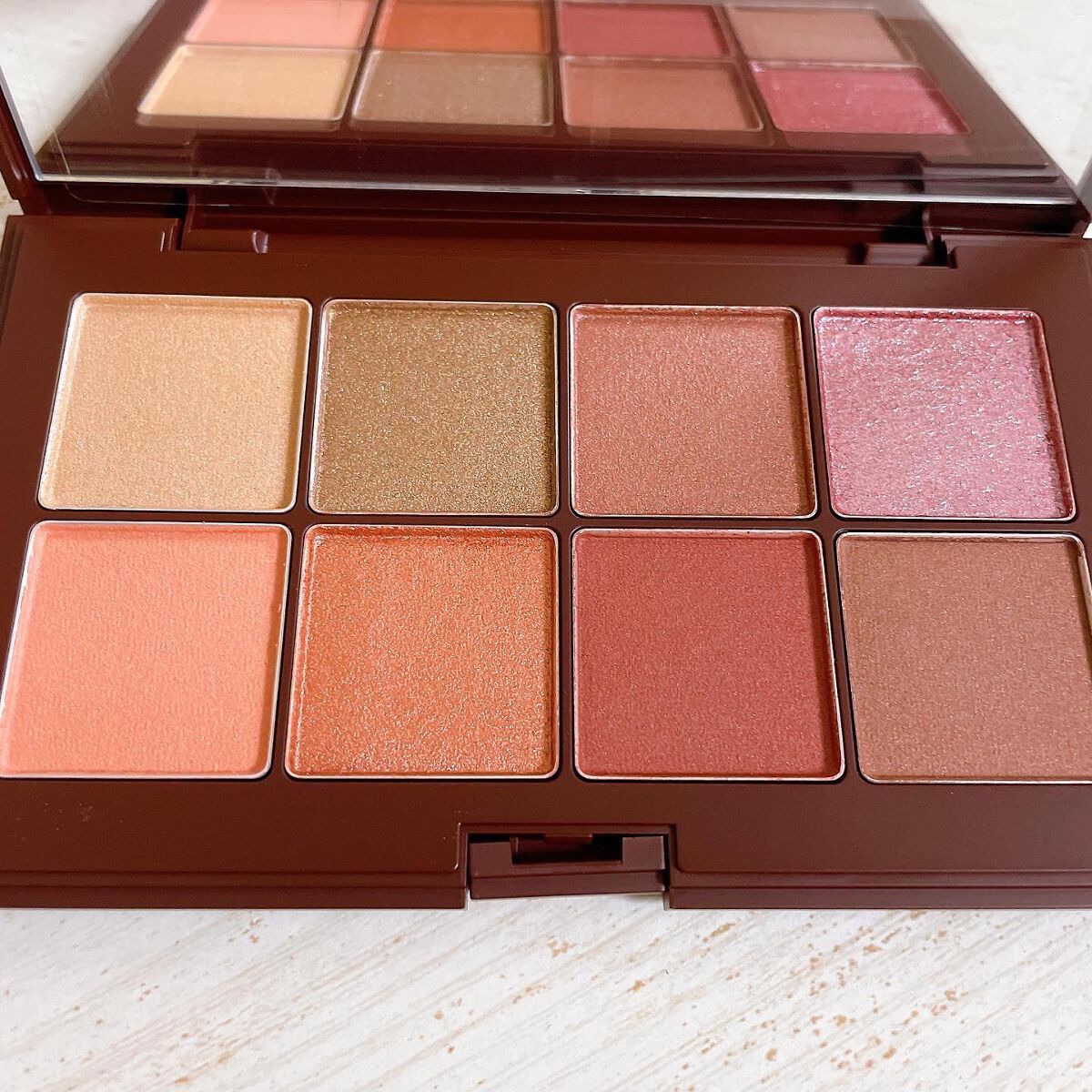 ウォーム メモリーズ アイシャドウパレット/RMK/アイシャドウパレットを使ったクチコミ（2枚目）