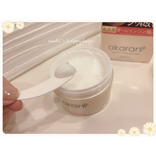 メディカルリンクルジェルクリーム/アカラン/オールインワン化粧品を使ったクチコミ(2枚目)