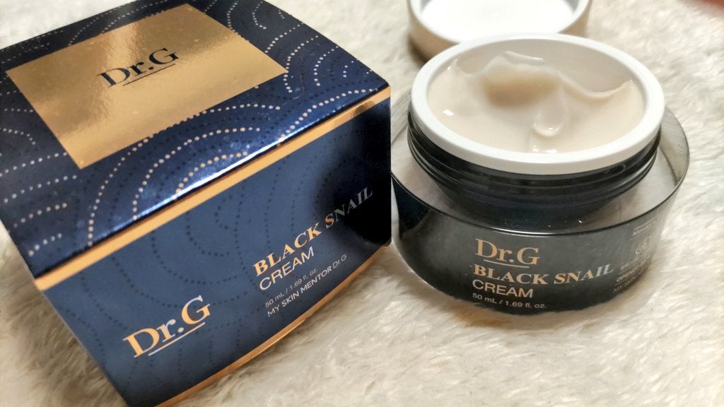 ブラックスネイル クリーム/Dr.G/フェイスクリームを使ったクチコミ(1枚目)