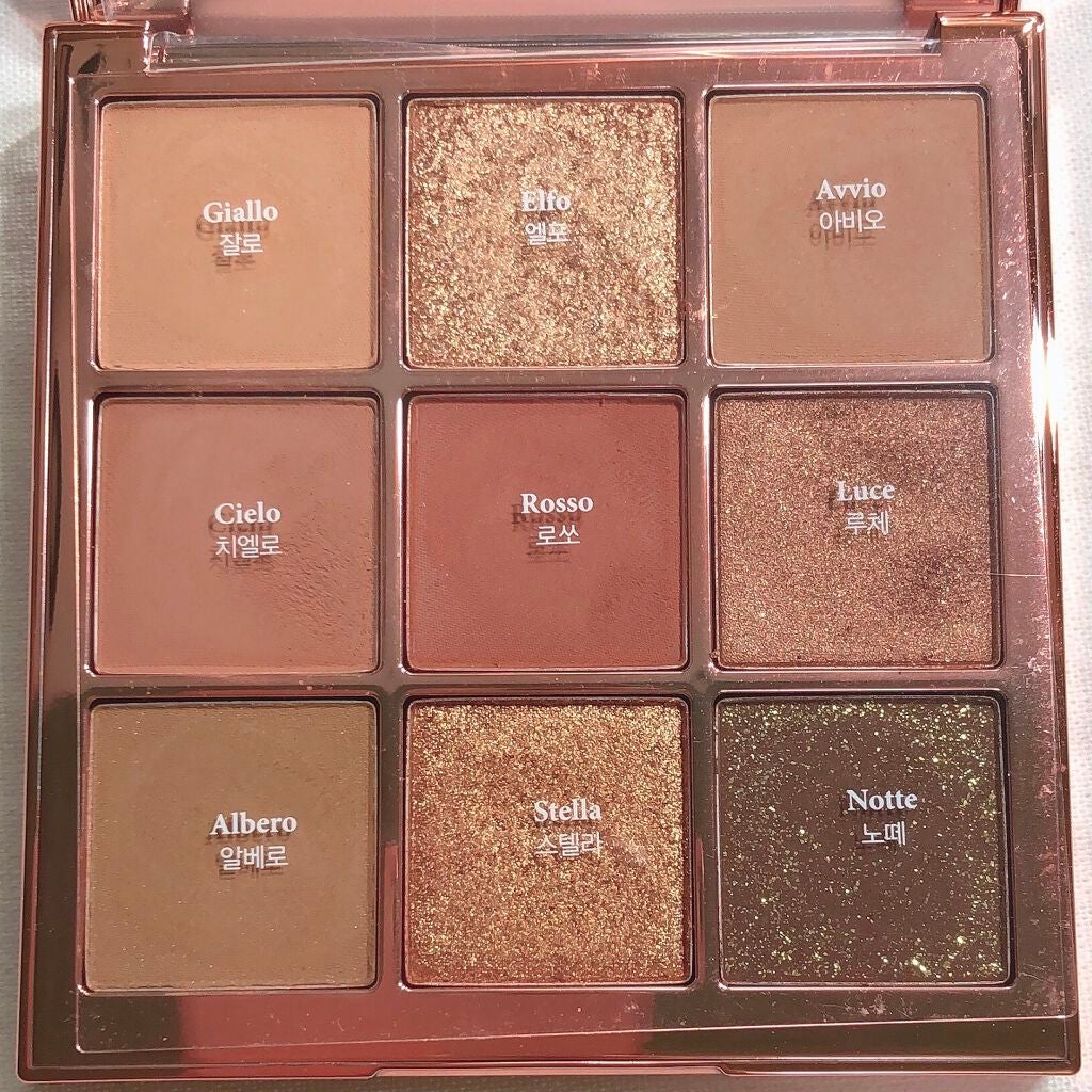 The Bella collection eyeshadow palette/CELEFIT/アイシャドウパレットを使ったクチコミ(2枚目)