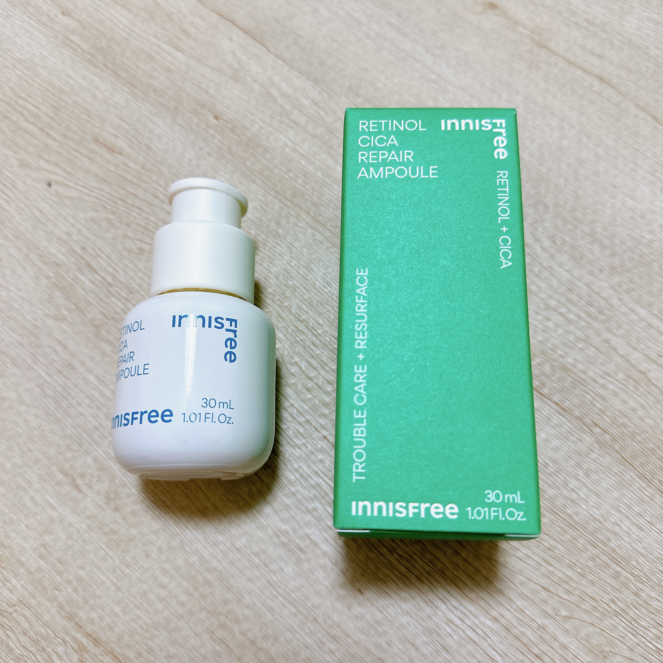 レチノール　シカ　リペア　セラム/innisfree/美容液を使ったクチコミ（1枚目）