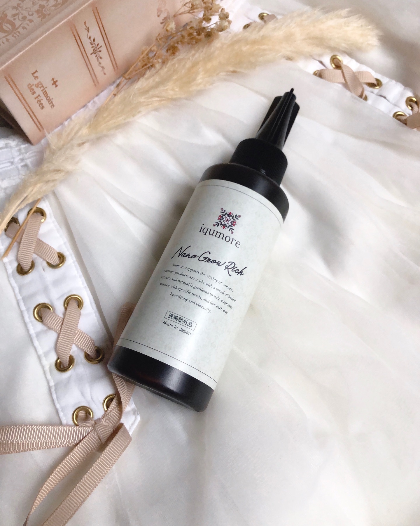 ナノグロウリッチ/iqumore/頭皮ローションを使ったクチコミ（1枚目）