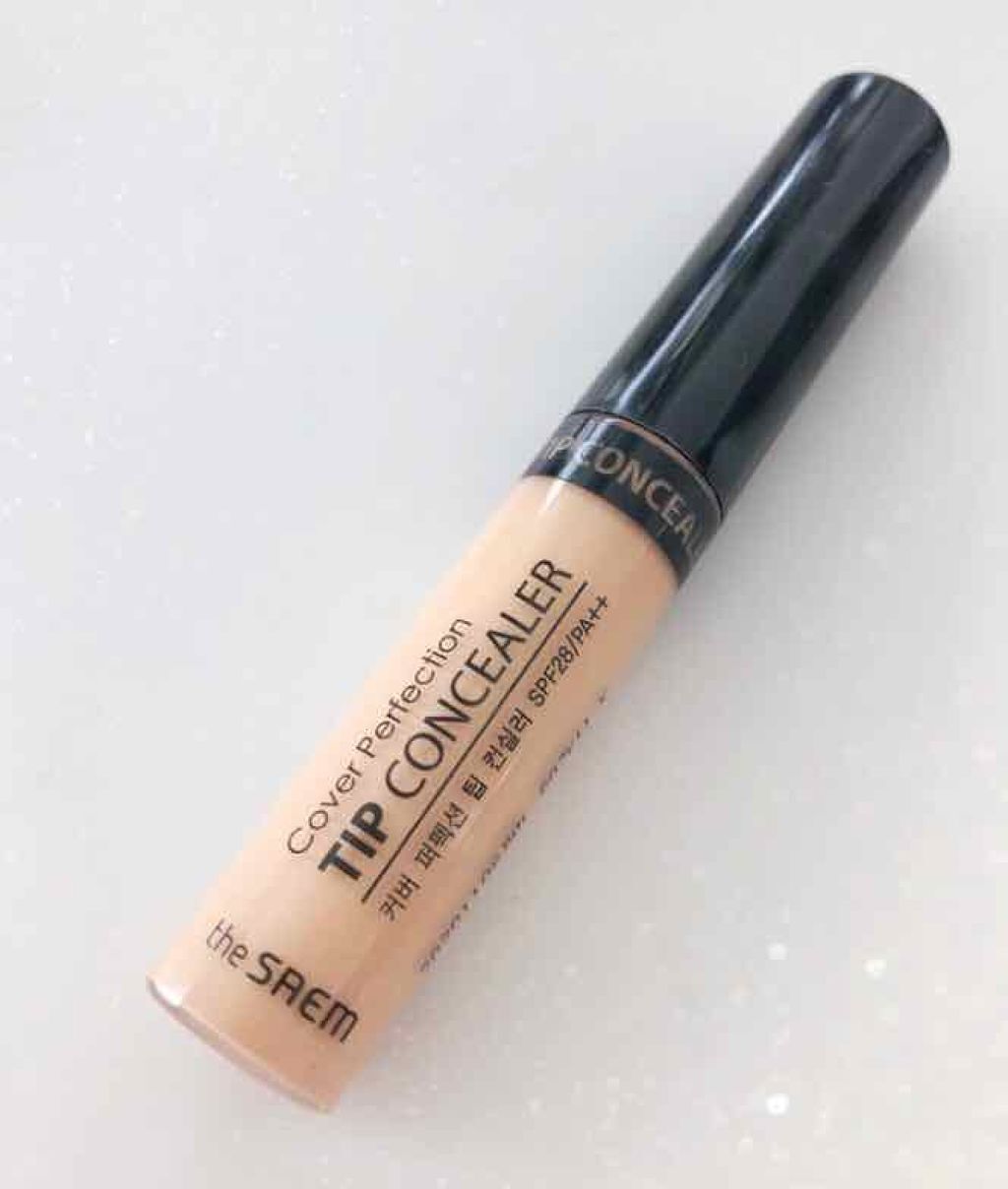 カバーパーフェクション チップコンシーラー/the SAEM/リキッドコンシーラーを使ったクチコミ(1枚目)