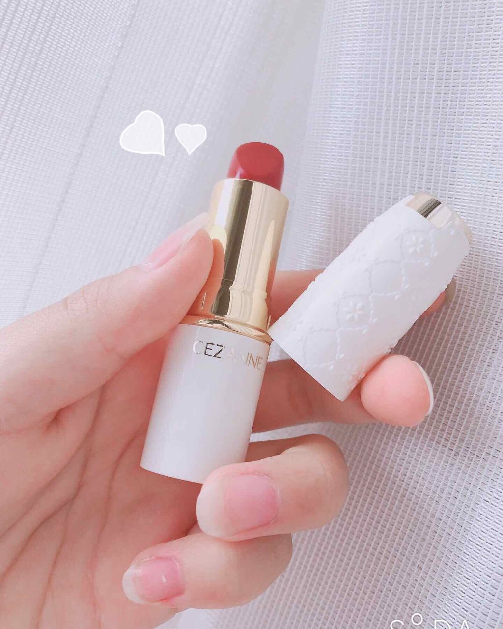 ラスティング リップカラーN/CEZANNE/口紅を使ったクチコミ（1枚目）
