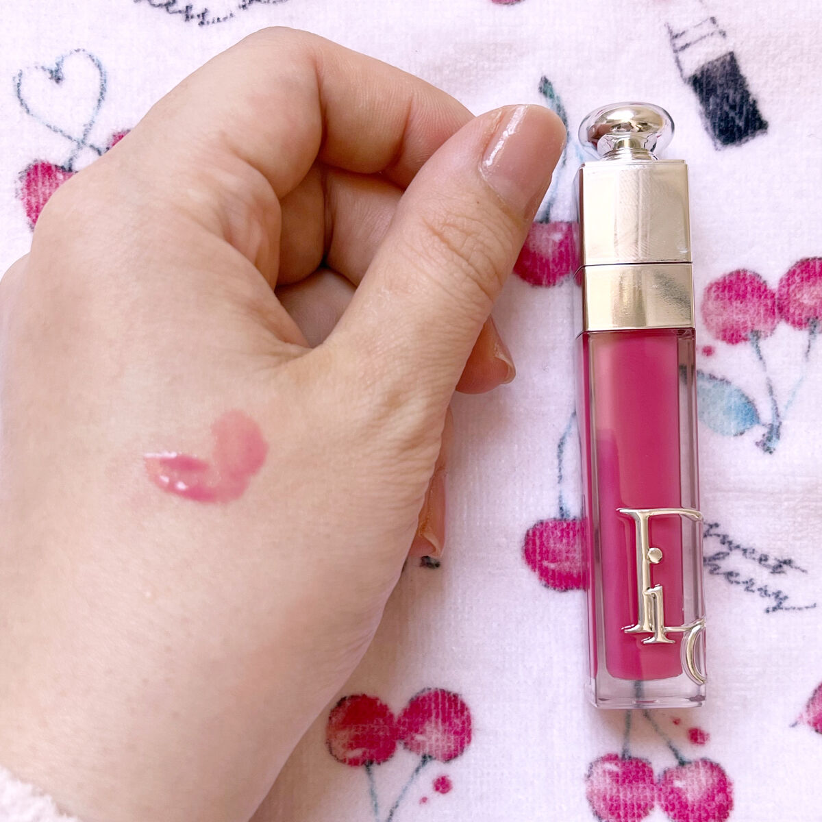 ディオール アディクト リップ マキシマイザー 007ラズベリー/Dior/リップグロスを使ったクチコミ（2枚目）