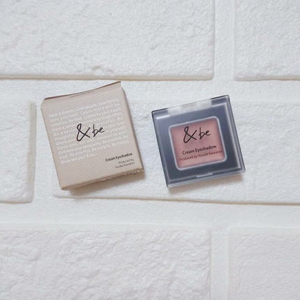 &be クリームアイシャドウ/&be/ジェル・クリームアイシャドウを使ったクチコミ(1枚目)
