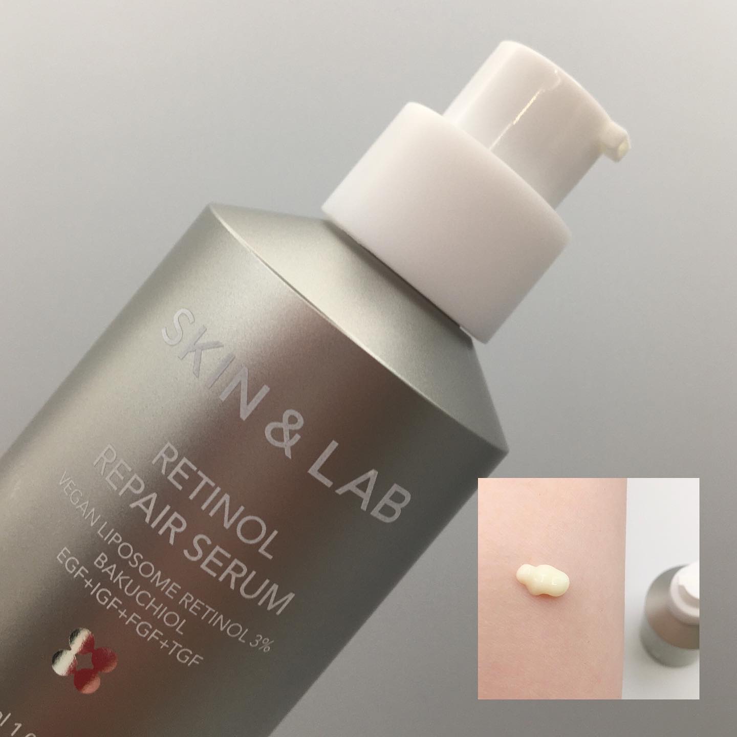 ヴィーガンリポソームレチノールセラム/SKIN&LAB/美容液を使ったクチコミ（3枚目）