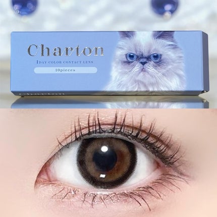 Charton 1day/Charton/ワンデー(1DAY)カラコンを使ったクチコミ(1枚目)