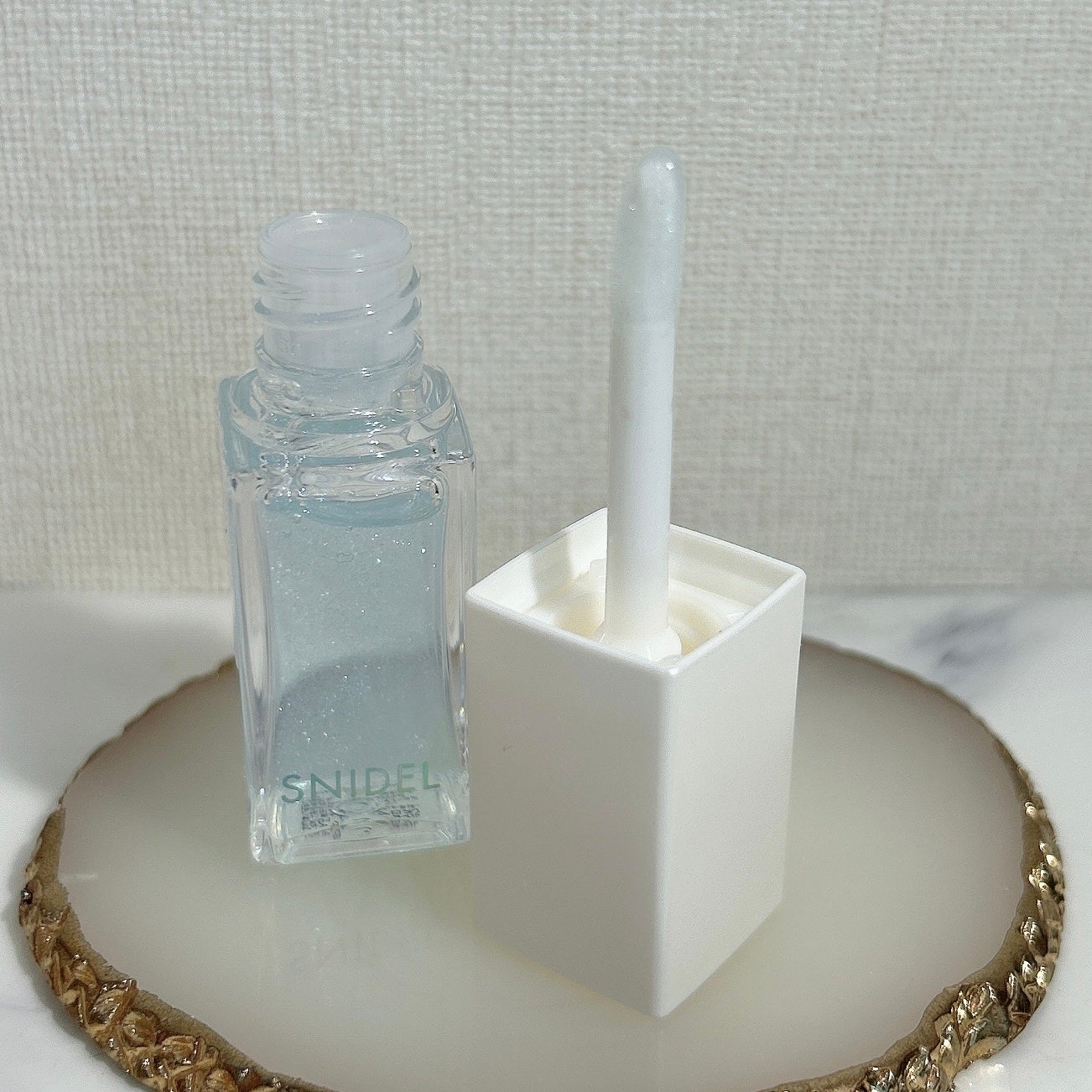 SNIDEL ピュア リップ シマーオイル/SNIDEL BEAUTY/リップグロスを使ったクチコミ(4枚目)