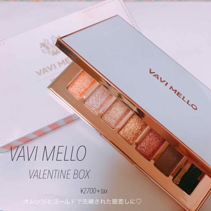 バレンタインボックス/VAVI MELLO/アイシャドウパレットを使ったクチコミ(1枚目)
