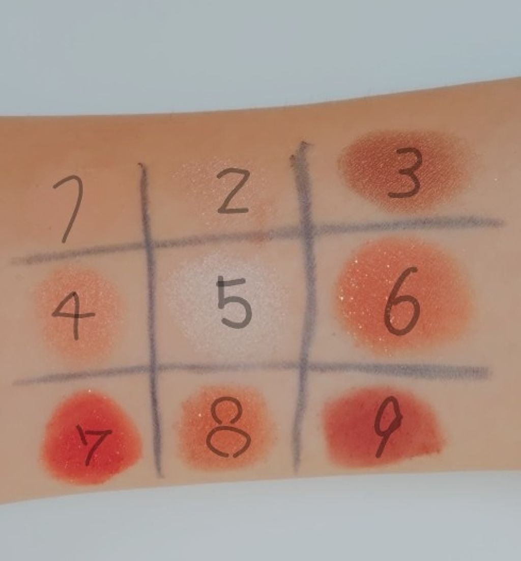 UR GLAM BLOOMING EYE COLOR PALETTE/U R GLAM/アイシャドウパレットを使ったクチコミ(2枚目)