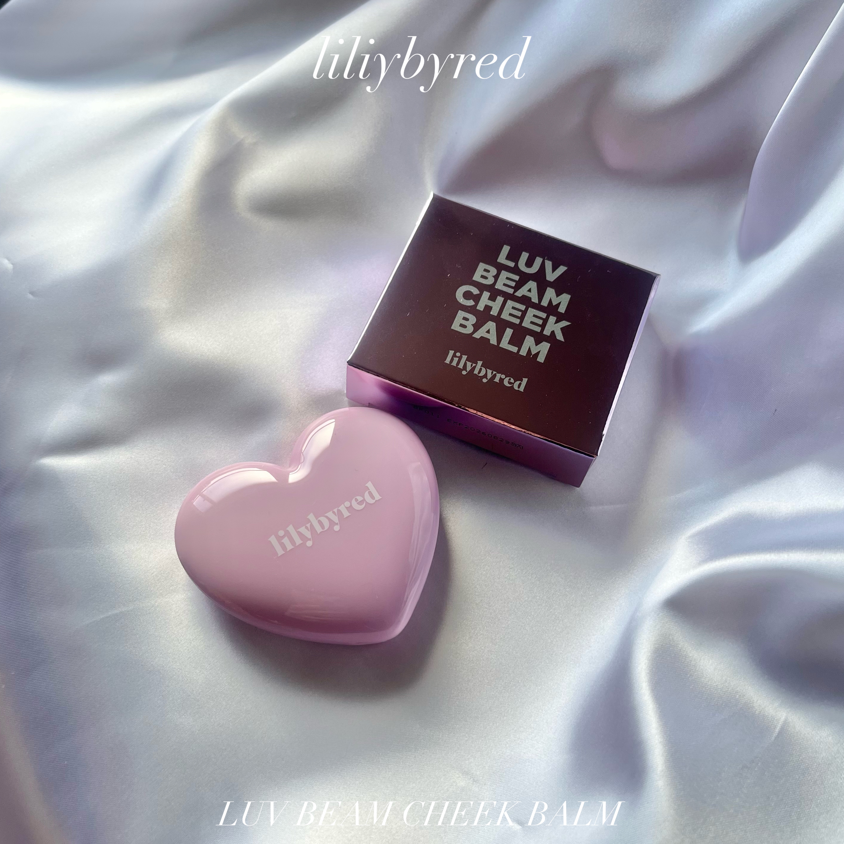 ラヴ ビーム チークバーム/lilybyred/ジェル・クリームチークを使ったクチコミ（1枚目）