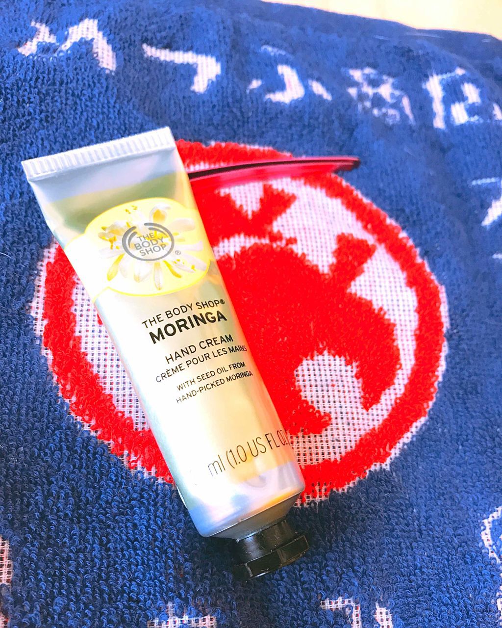 ハンドクリーム モリンガ/THE BODY SHOP/ハンドクリームを使ったクチコミ（1枚目）