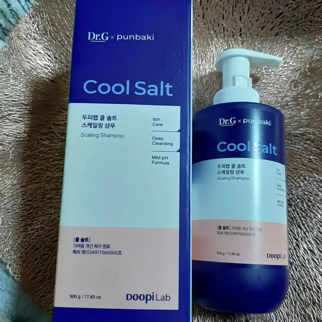 クールソルトスケーリングシャンプー/クールソルトスカルプトリートメント/Dr.G/市販シャンプーを使ったクチコミ(1枚目)