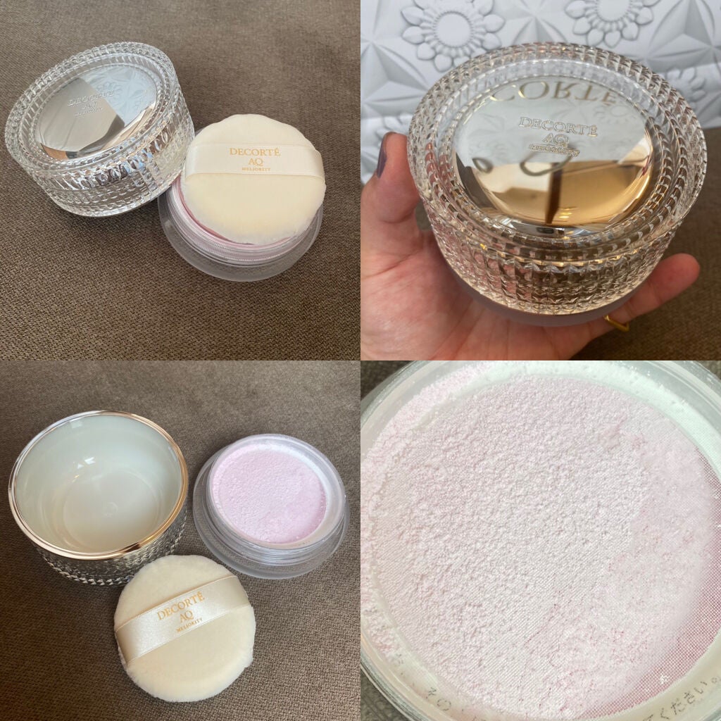 AQ ミリオリティ フェイスパウダー n/DECORTÉ/ルースパウダーを使ったクチコミ(2枚目)