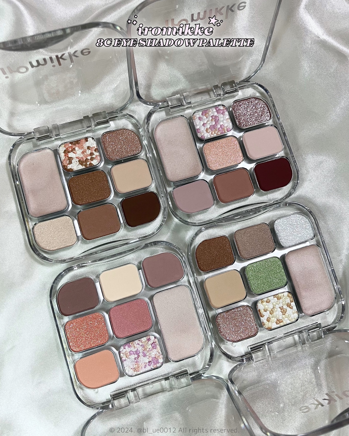 イロミッケ 8色アイシャドウパレット/iromikke/アイシャドウパレットを使ったクチコミ（3枚目）