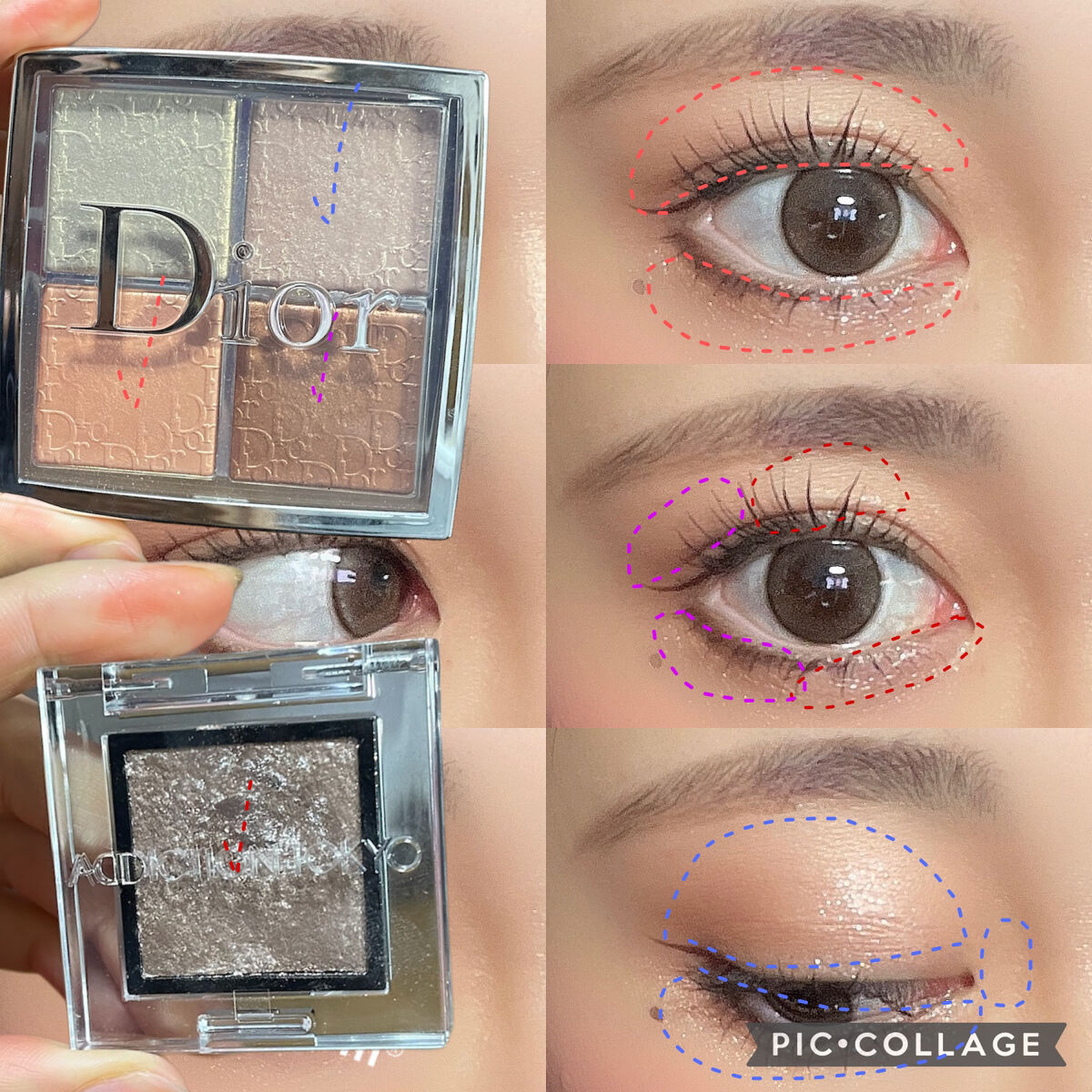 【旧】ディオール バックステージ フェイス グロウ パレット/Dior/ハイライトを使ったクチコミ（3枚目）