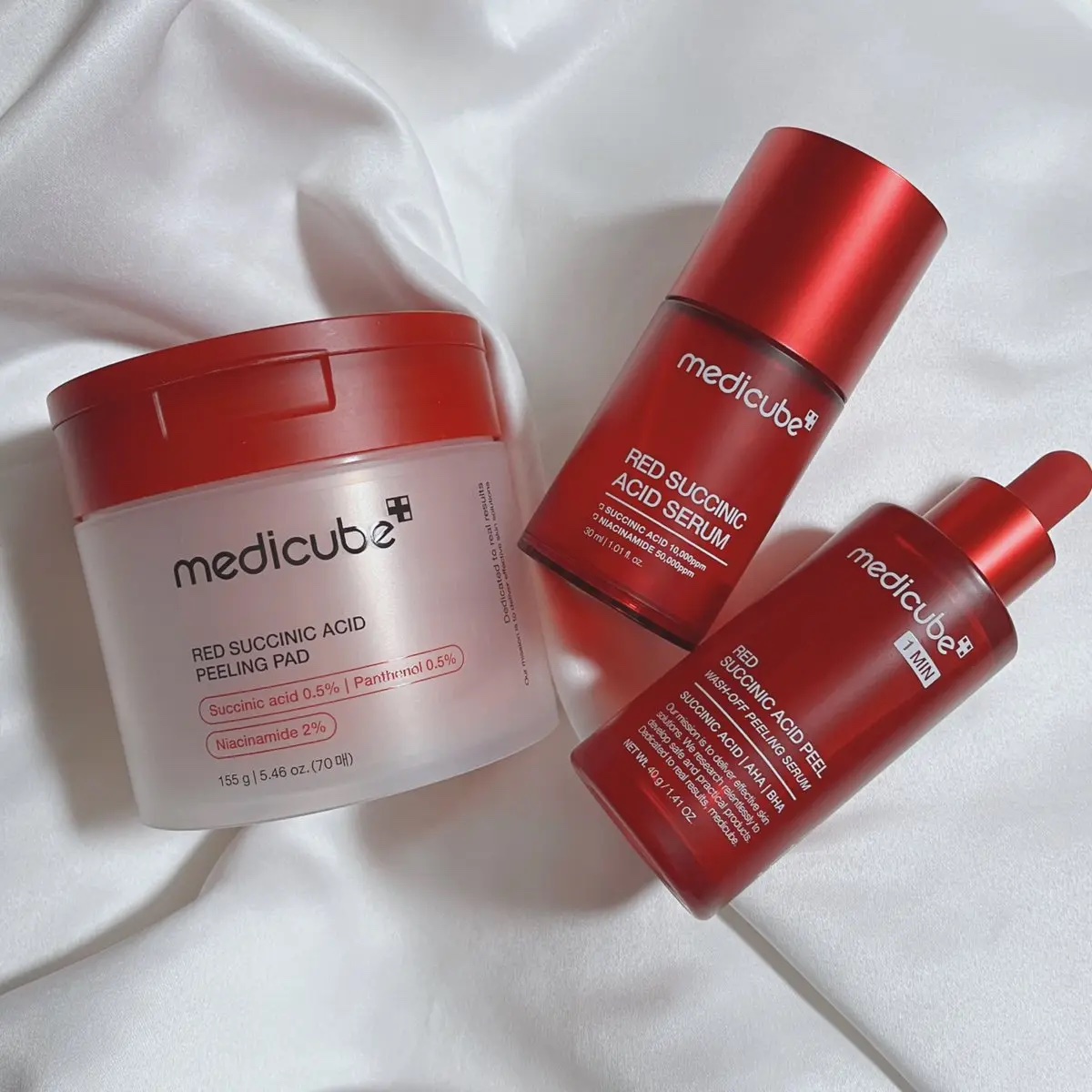 レッドアクネピーリングセラム/MEDICUBE/美容液を使ったクチコミ（1枚目）