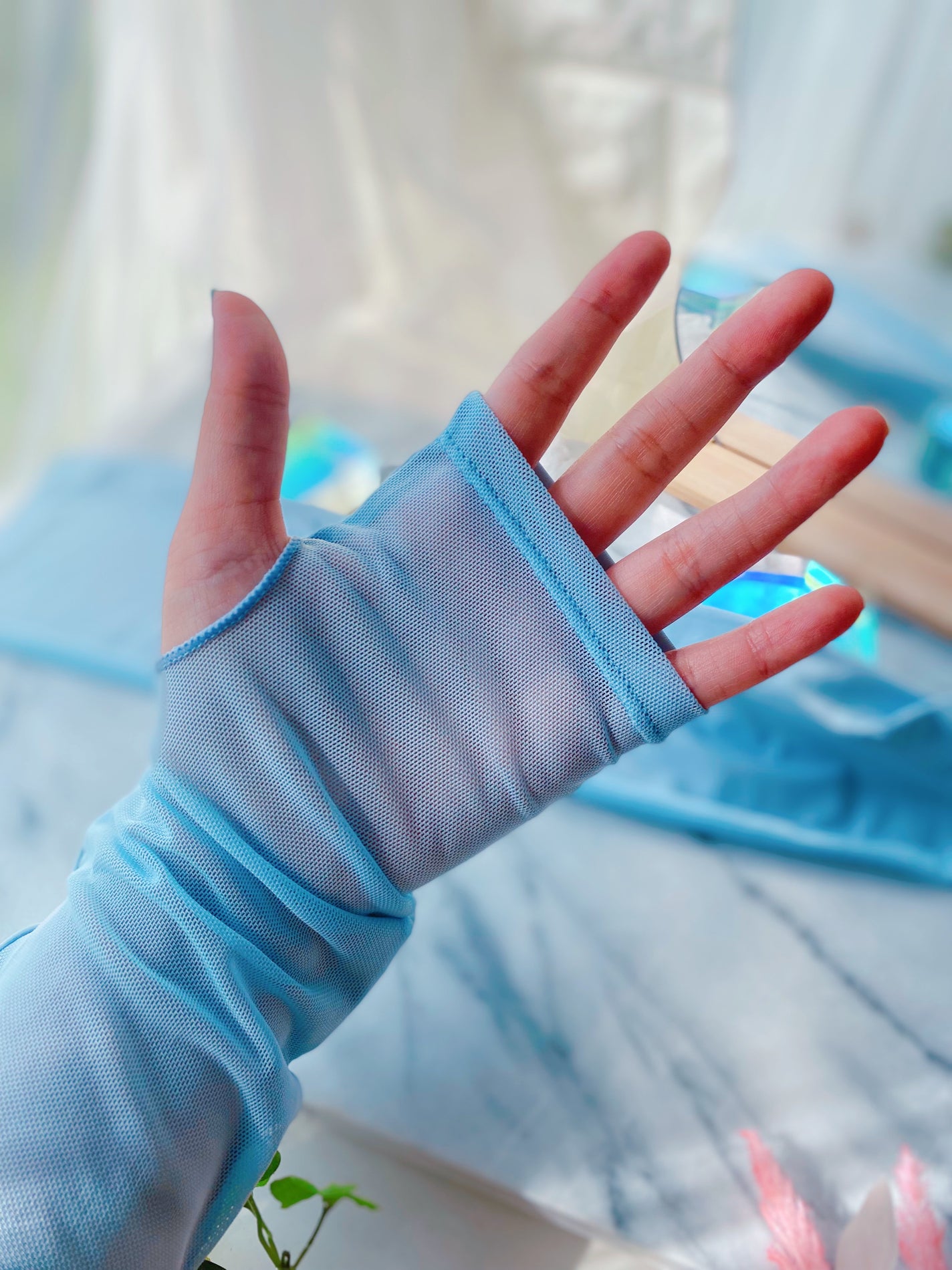 SEA BREEZE 接触冷感アームカバー/シーブリーズ/その他を使ったクチコミ(5枚目)