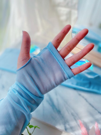 SEA BREEZE 接触冷感アームカバー/シーブリーズ/その他を使ったクチコミ(5枚目)