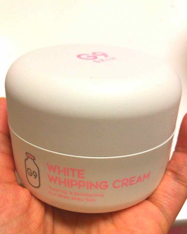 WHITE WHIPPING CREAM(ウユクリーム)/G9SKIN/化粧下地を使ったクチコミ（1枚目）