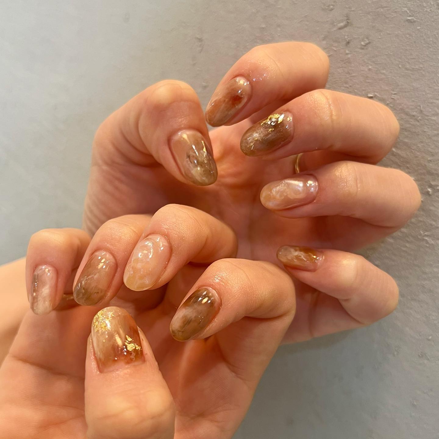 #ニュアンスネイルのネイルデザイン