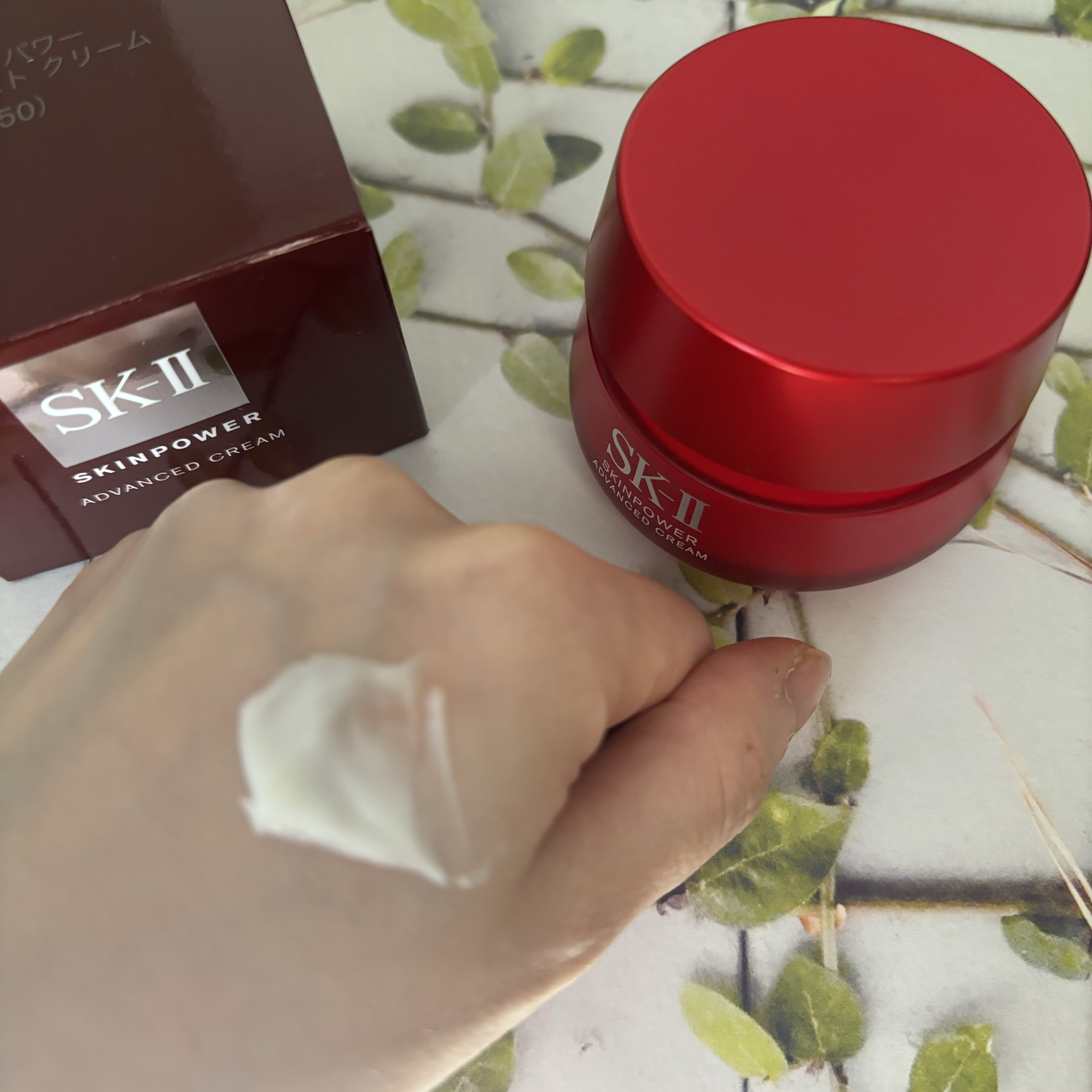 スキンパワー アドバンスト クリーム/SK-II/フェイスクリームを使ったクチコミ（3枚目）