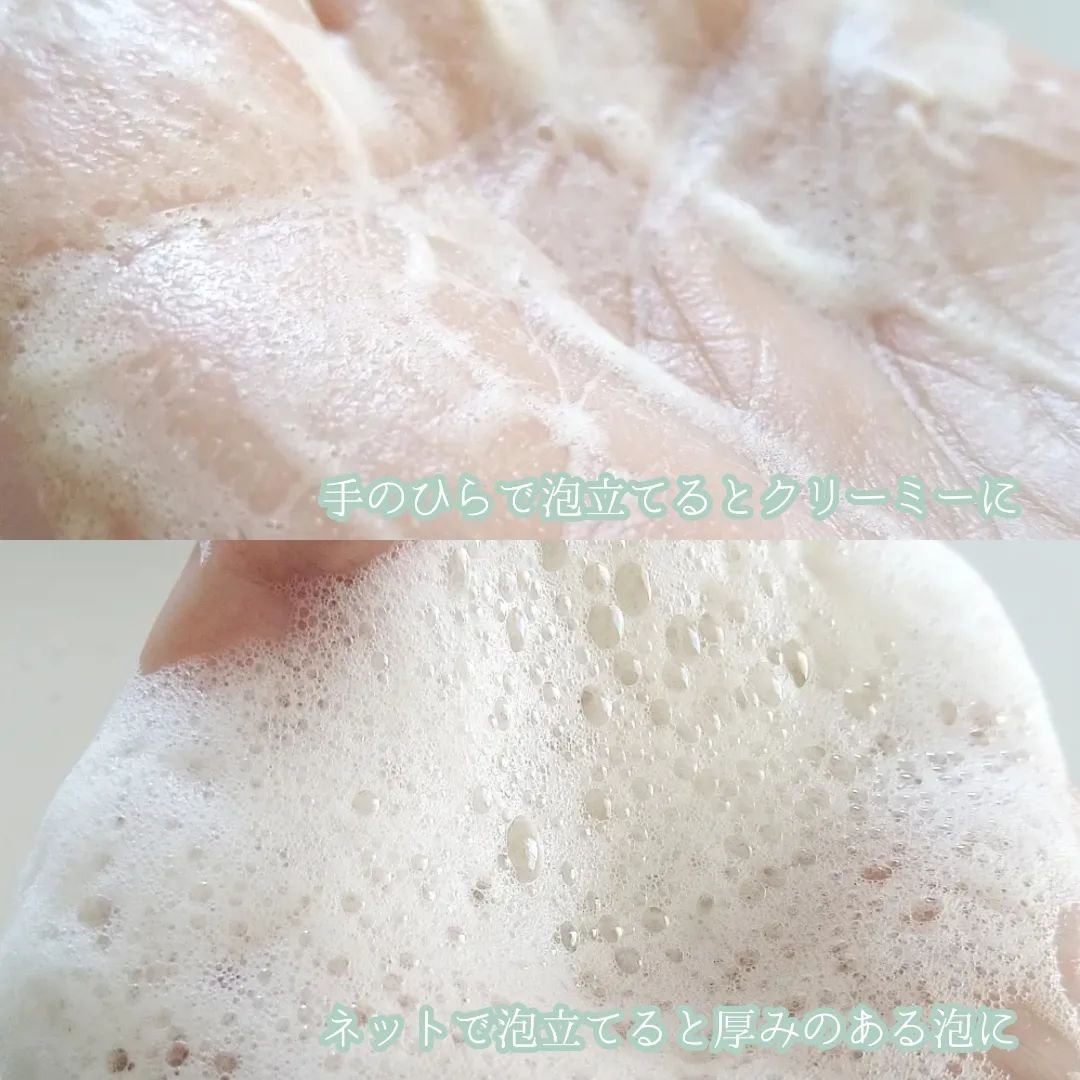 グリーンティー&エンザイムパウダーウォッシュ/By Wishtrend/洗顔パウダーを使ったクチコミ（3枚目）