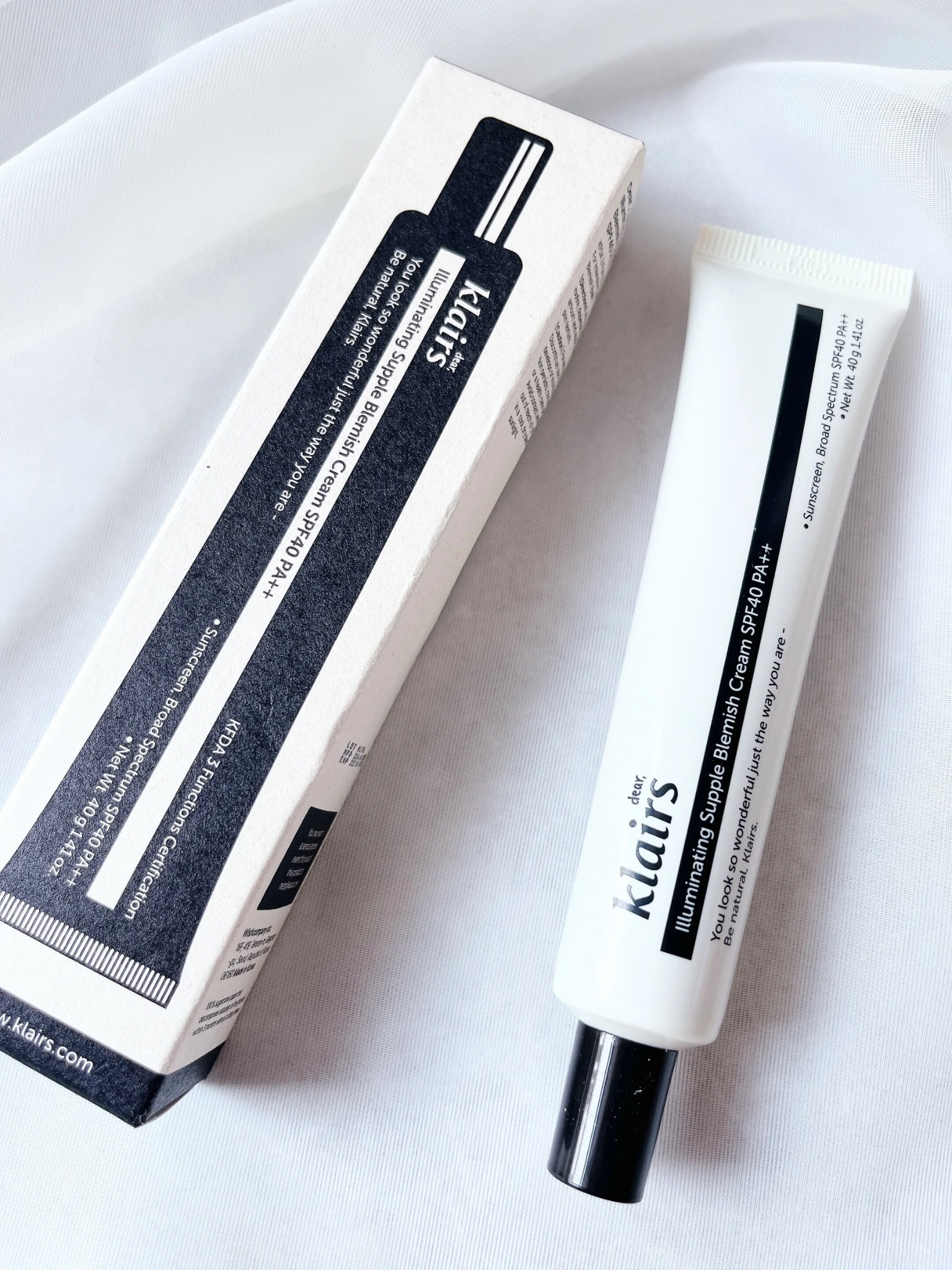 イルミネーティングサプルブレミッシュクリーム(40ml)/Klairs/化粧下地を使ったクチコミ（2枚目）