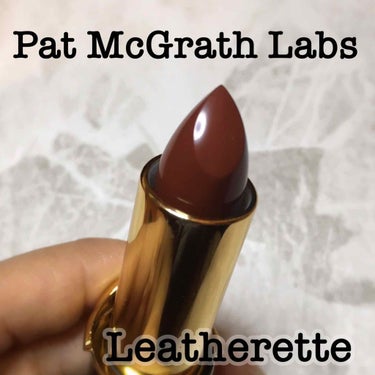 LUXETRANCE LIPSTICK LEATHERETTE/PAT McGRATH LABS/口紅を使ったクチコミ（2枚目）