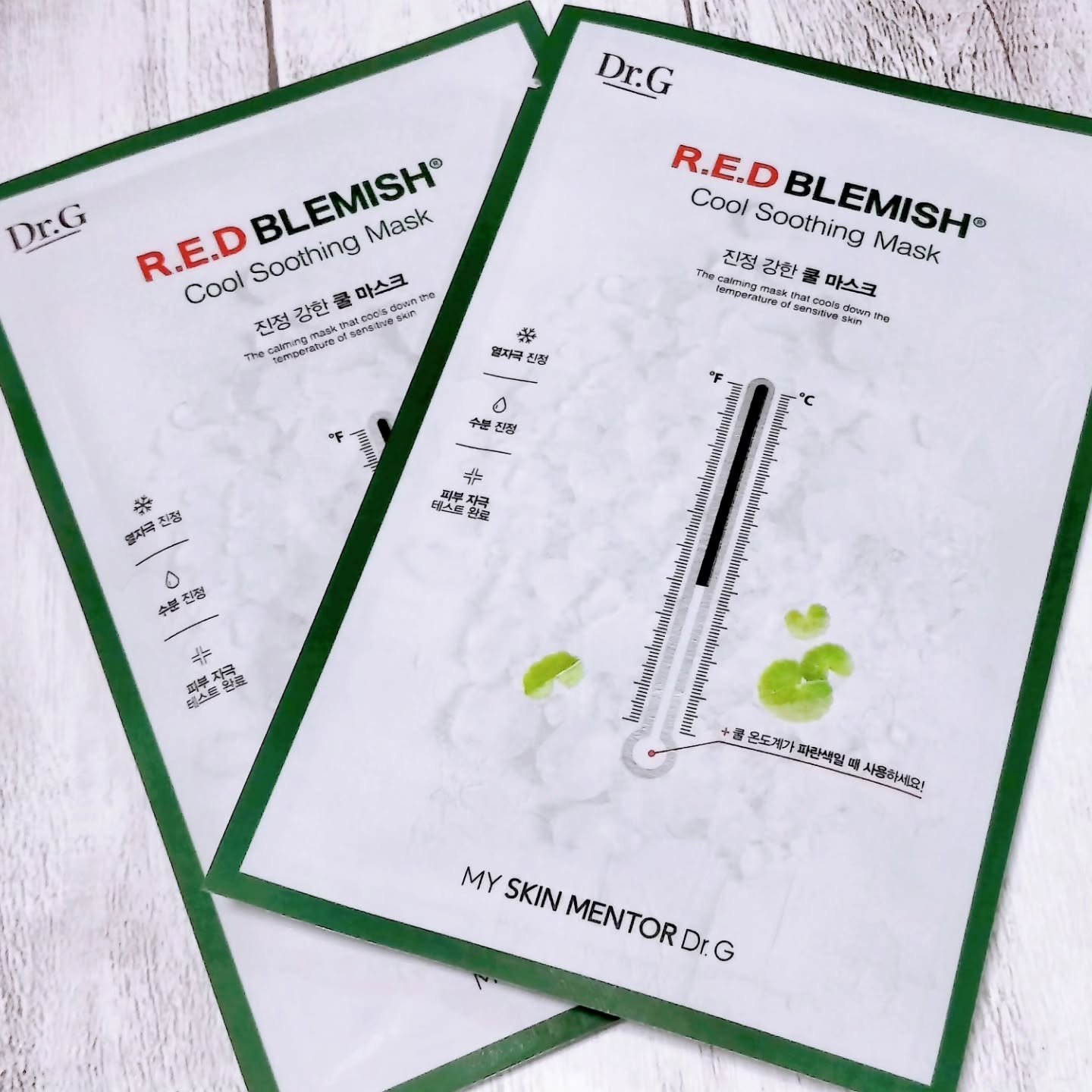 レッドブレミッシュ クールスージングマスク/Dr.G/シートマスク・パックを使ったクチコミ（2枚目）