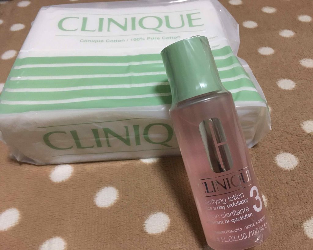 クラリファイング ローション 3/CLINIQUE/拭き取り化粧水を使ったクチコミ（1枚目）