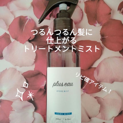ハイドロミストN/plus eau/アウトバストリートメントを使ったクチコミ(1枚目)