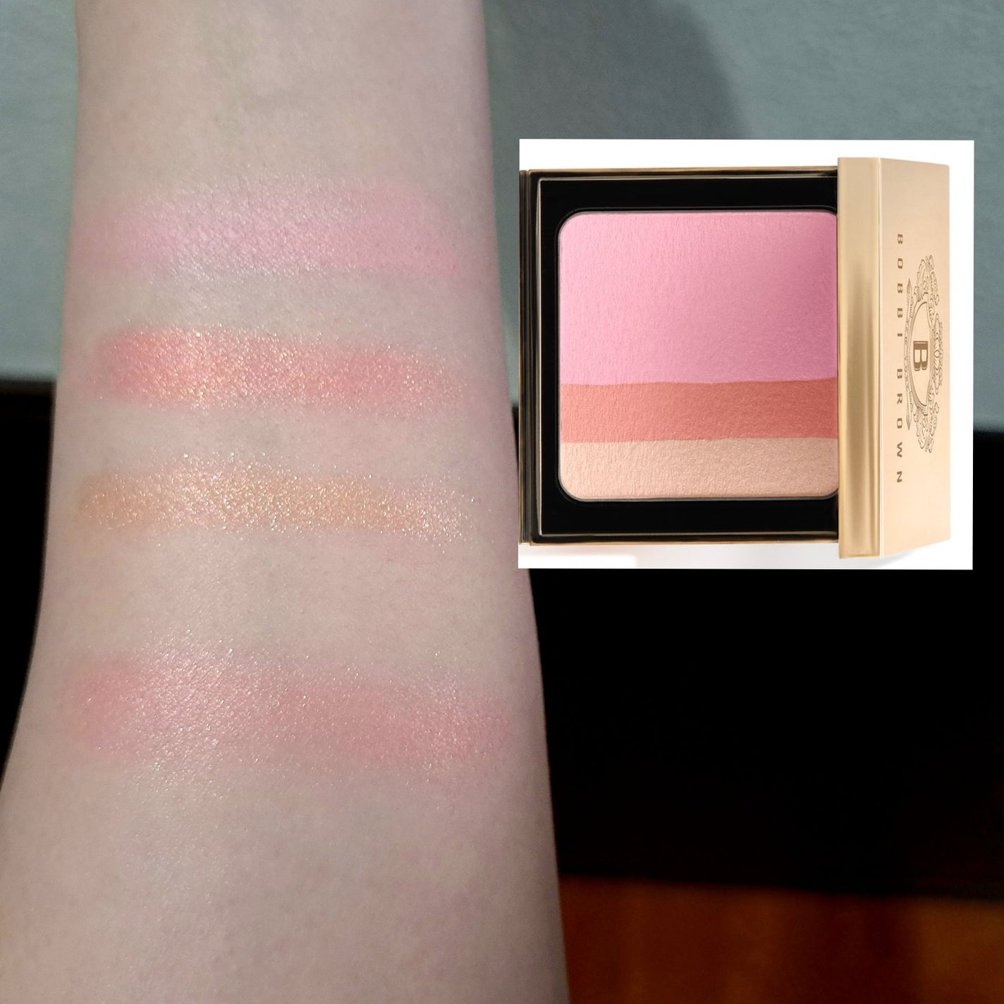 ブライトニング ブラッシュ/BOBBI BROWN/パウダーチークを使ったクチコミ(1枚目)