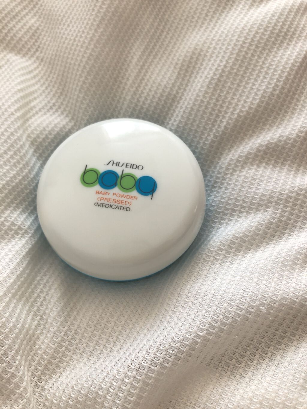 資生堂ベビーパウダー(プレスド)/ベビー/ボディパウダーを使ったクチコミ（1枚目）