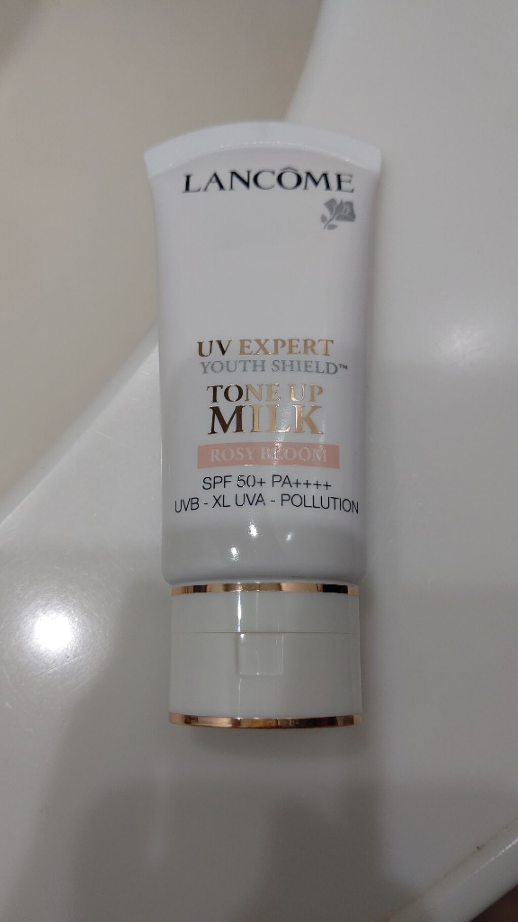 UV エクスペール トーン アップ ローズ/LANCOME/日焼け止め・UVケアを使ったクチコミ(1枚目)