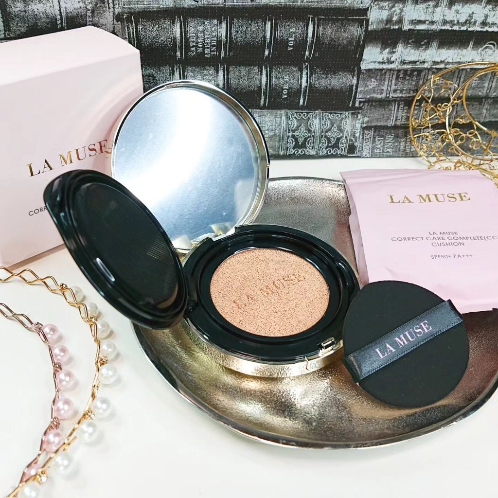 CORRECT CARE COMPLETE CC CUSHION/ラミューズ/クッションファンデーションを使ったクチコミ（3枚目）