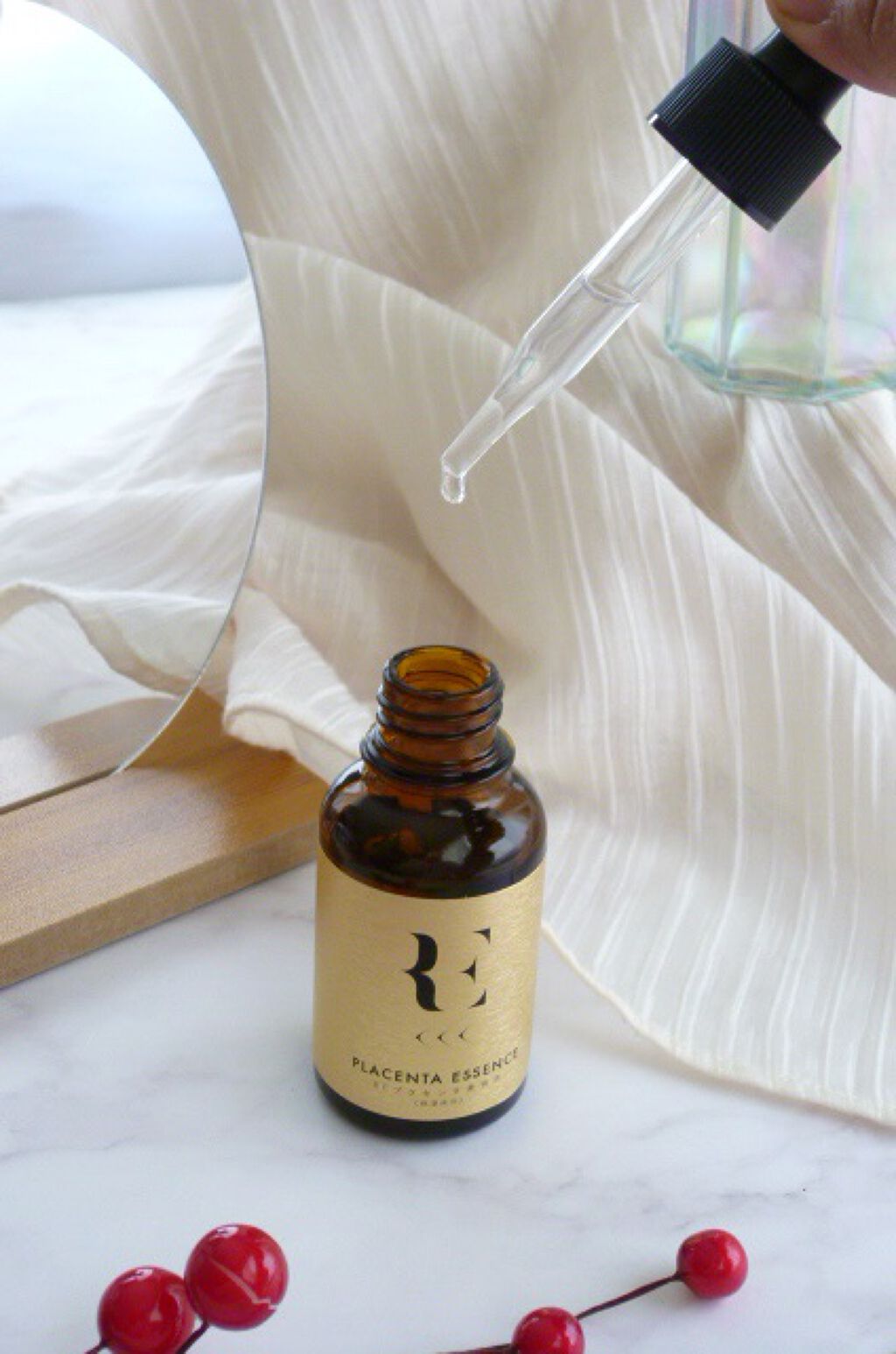 REプラセンタ美容液/RE(アール・イー)/美容液を使ったクチコミ（3枚目）